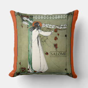 Coussin Salome Art Nouveau
