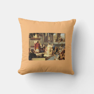 Coussin Salomon et la reine de Saba - Giovanni De Min
