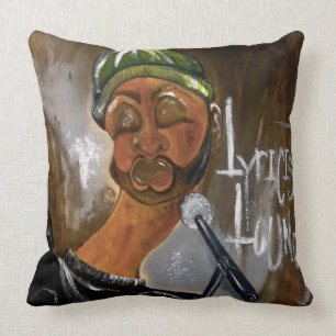 Coussin Salon d'auteur lyrique