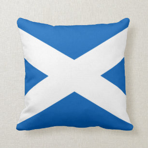 Coussin Saltire ~ Drapeau de l'Ecosse