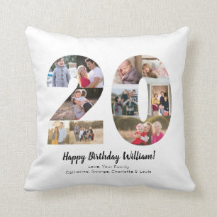 Coussin Salutation faite sur commande de 20 nombres de