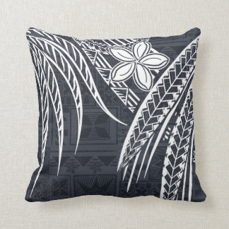 Coussin Samoan - Hawaï - Dessins de vieux tapa polynésiens