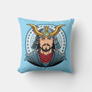 Coussin samouraï japonais