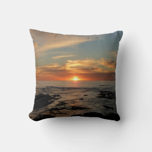 Coussin San Diego Sunset II California Seascape