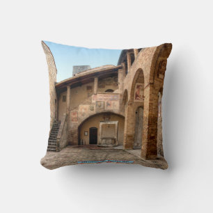 Coussin San Gimignano, Toscane, Italie