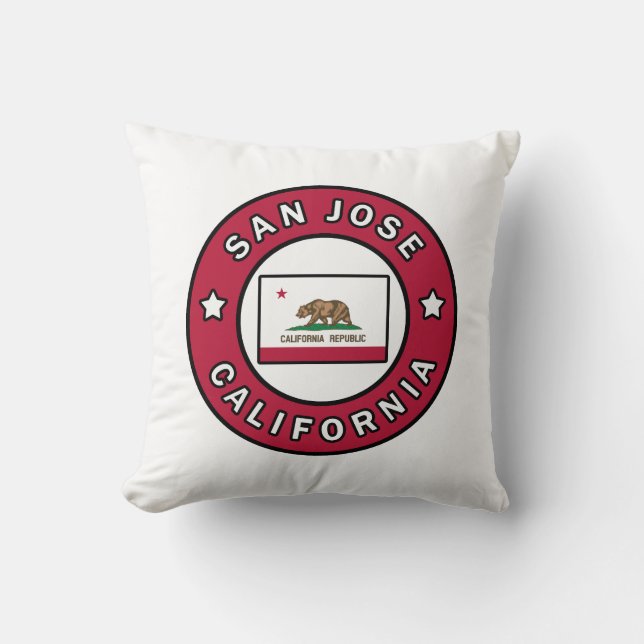 Coussin San Jose Californie (Recto)