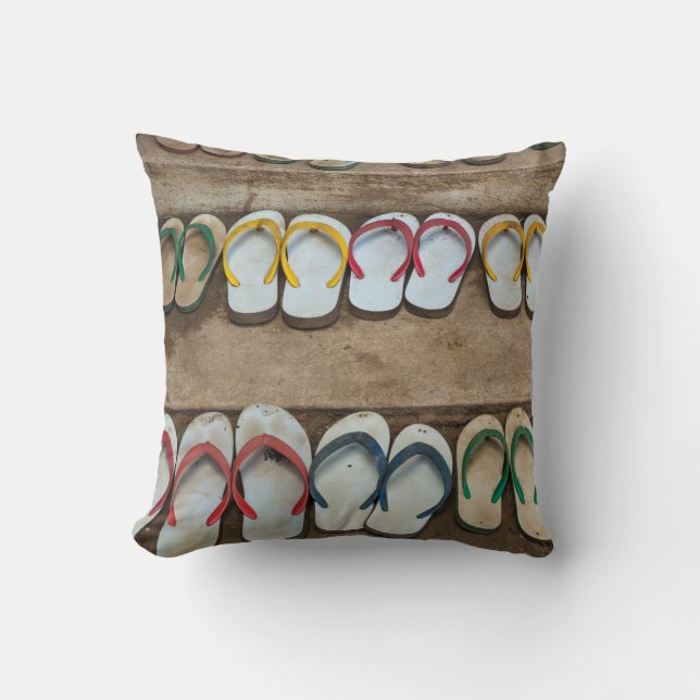 Coussin Sandales Tongs (Recto)