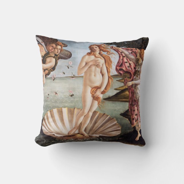 Coussin Sandro Botticelli - Naissance de Vénus (Recto)