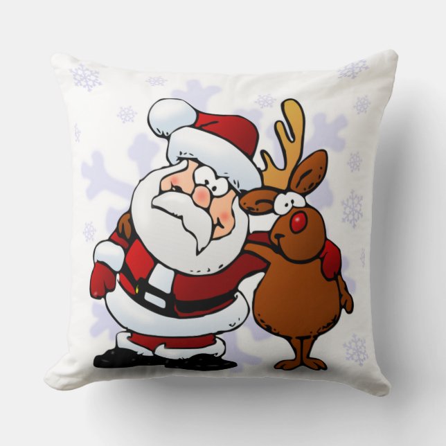 COUSSIN SANTA CLAUS ET RUDOLPH (Recto)