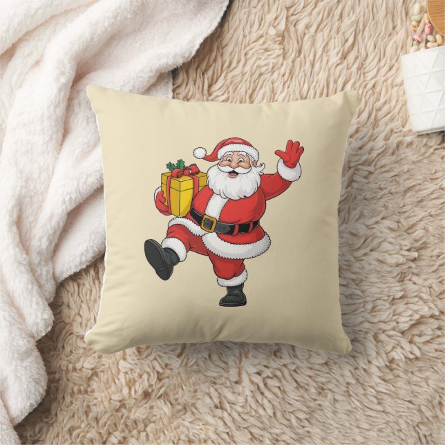 Coussin Santa is coming (Couverture)