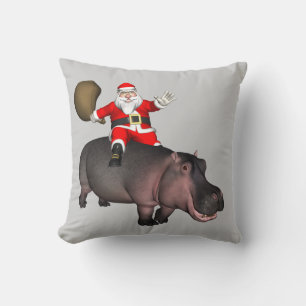 Coussin Santa Riding