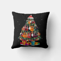 Sapin de Noël drôle en guitare