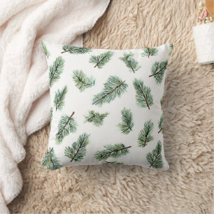 Coussin Sapin de Noël vert