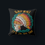 Coussin Saponi Heritage Native American Race Saponi Tribe<br><div class="desc">Saponi Heritage Native American Race Saponi Tribe</div>