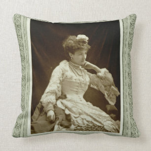 Coussin Sarah Bernhardt (1844-1923), de 'Galerie Contemp