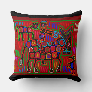 Coussin Sauver un cheval - monter un cowboy