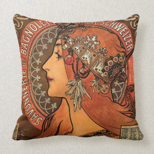 Coussin Savonnerie De Bagnolet par Mucha