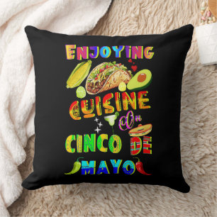 Coussin Savourez Une Cuisine Sur Le Cinco De Mayo