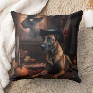 Coussin Scandale d'Halloween Citrouille