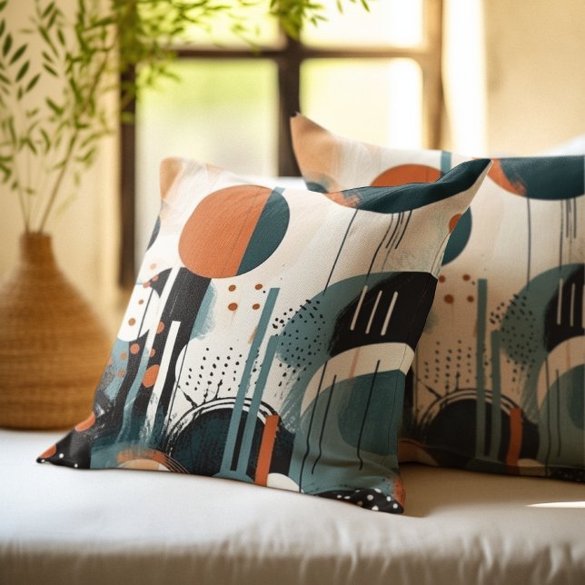 Coussin Scandi Groove (Créateur téléchargé)