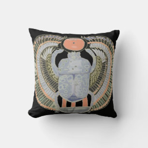 Coussin Scarab égyptien