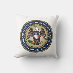 Coussin Sceau du Mississippi