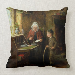 Coussin Scellant une lettre, 1890 (huile sur le panneau)