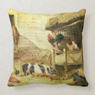 Coussin Scène de basse cour