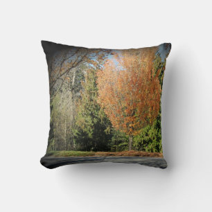 Coussin Scène de la nature en automne