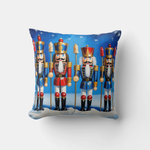 Coussin Scène de noix colorées