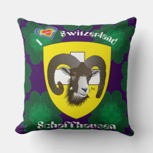 Coussin Schaffhouse - Suisse - Suisse - Svizzera Kissen