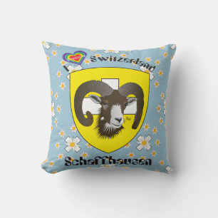 Coussin Schaffhouse - Suisse - Suisse - Svizzera Kissen