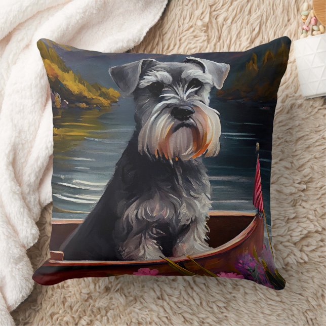 Coussin Schnauzer sur une pédale : une aventure Pittoresqu (Couverture)