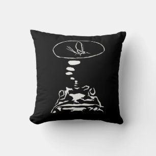 Coussin Sci-Fi smart animaux "Hungry Frog Dreams"