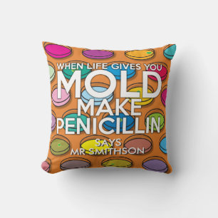Coussin Science Personnalisée Quand La Vie Vous Donne De L