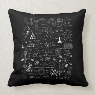 Coussin Science Physique Chimie Biologie Astronomie