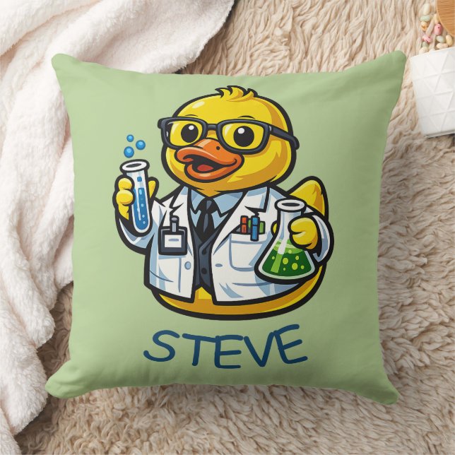 Coussin Scientifique Canard en Caoutchouc (Couverture)