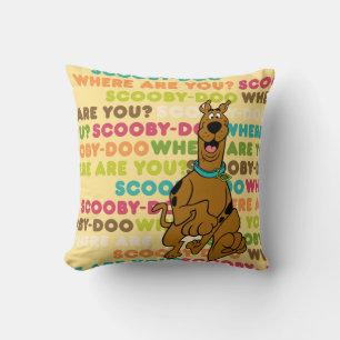 Coussin Scooby-Doo Coureur "Où Es-Tu ?"