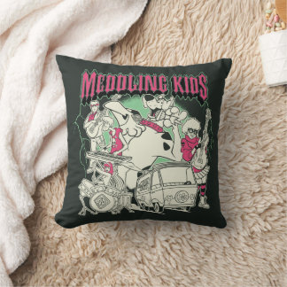 Coussin Scooby-Doo et le groupe Gang Meddling Kids Punk