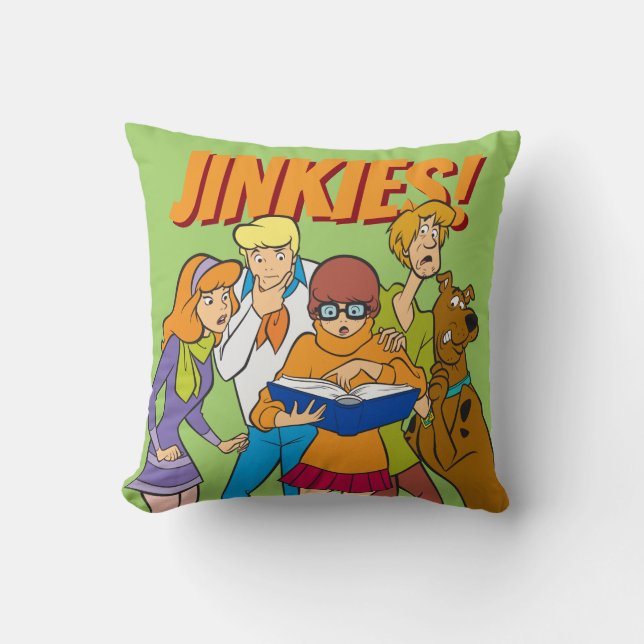 Coussin Scooby-Doo et le livre d'investigation de Gang (Recto)