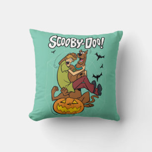 Coussin Scooby-Doo et Shaggy Halloween Fright