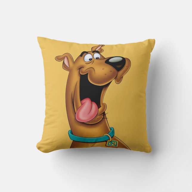 Coussin Scooby-Doo Excited Face (Recto)