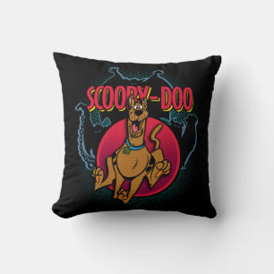 Coussin Scooby-Doo fonctionnant des fantômes graphiques