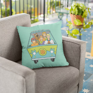 Coussin Scooby-Doo & Gang Mystery Machine