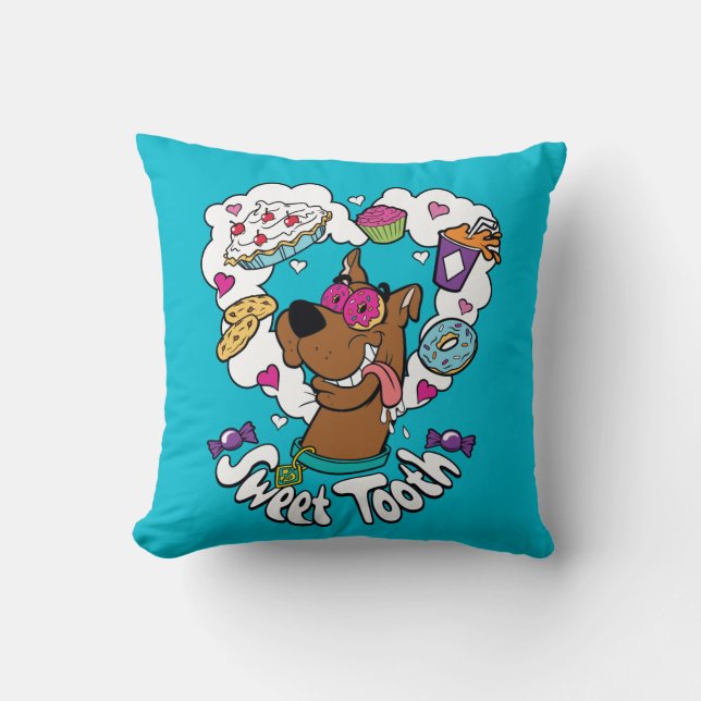 Coussin Scooby-Doo "Sweet Tooth" (Recto)