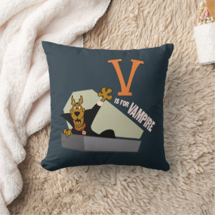 Coussin Scooby-Doo V est pour Vampire