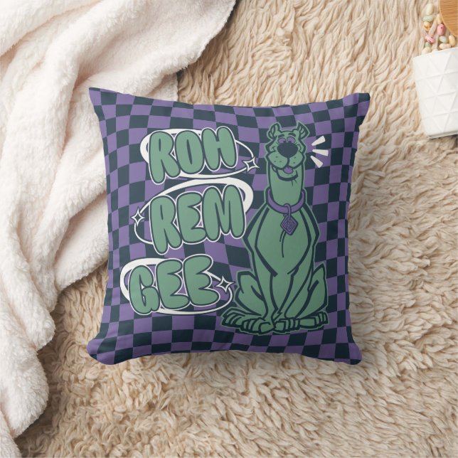 Coussin Scooby rétro "OMG" (Couverture)