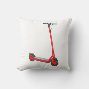 Coussin scooter électrique rouge