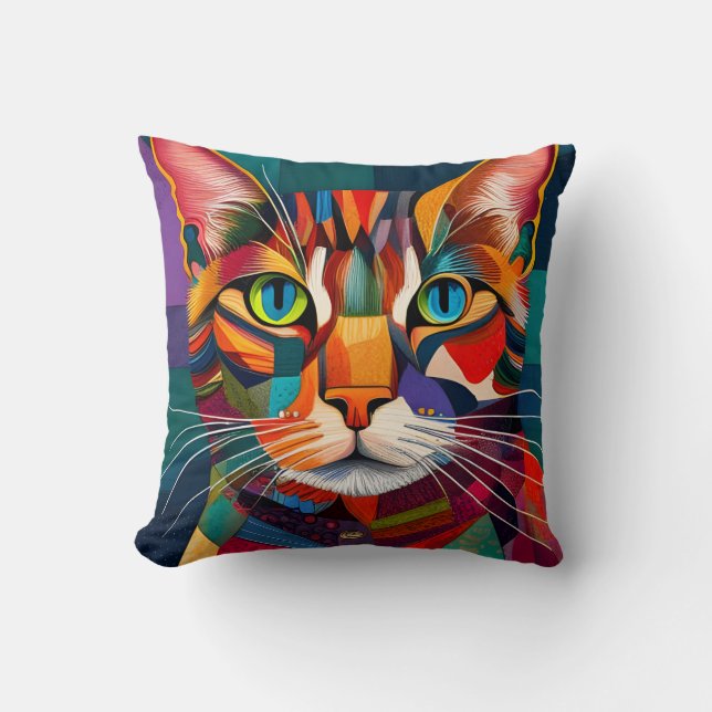 Coussin Scorpio le chat (Recto)