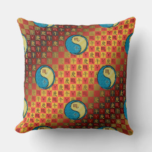 Coussin Scorpion & Cheval de Métal